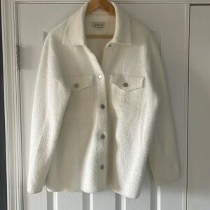 Rachel Zoe faux fur shacket size 1X